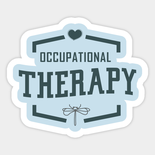 Occupational therapy, the perfect Therapist Gift! Sticker by OutfittersAve